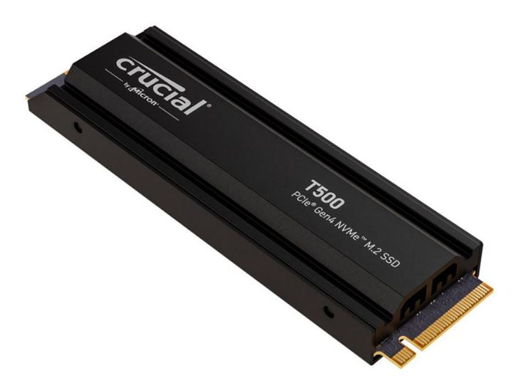 Crucial T500 4TB Gen4 NVMe SSD Heatsink - 7400/7000 MB/s R/W 2400TBW 1440K IOPs 1.5M hrs MTTF Acronis True Image Adobe Creative Cloud PS5 ~MZ-V8P2T0CW Crucial T500 4TB Gen4 NVMe SSD Heatsink - 7400/7000 MB/s R/W 2400TBW 1440K IOPs 1.5M hrs MTTF Acronis True Image Adobe Creative Cloud PS5 ~MZ-V8P2T0CW